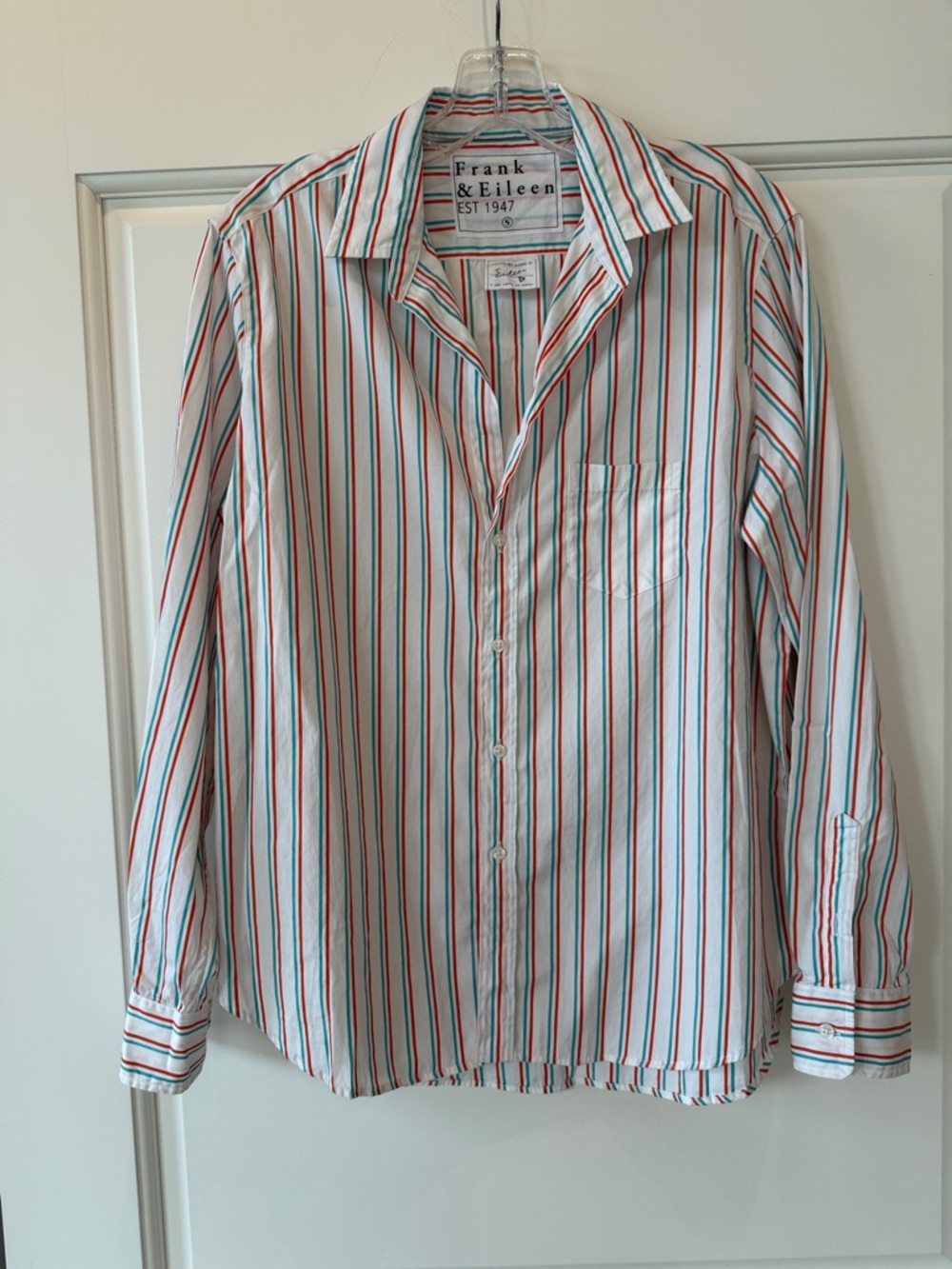 Frank & Eileen Cotton Relaxed Button Up Shirt - ‘Eileen’
